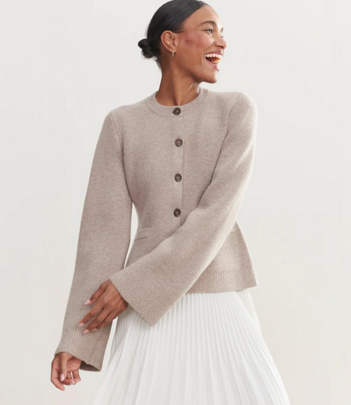 Gilet boutonné élégant | Douceur quotidienne
