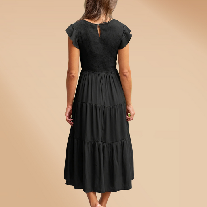 Robe longue fluide | Parfaite pour l'été