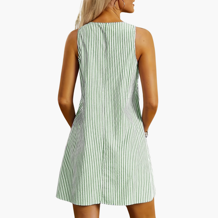 Robe mini sans manches | Idéale pour l’été et les journées décontractées