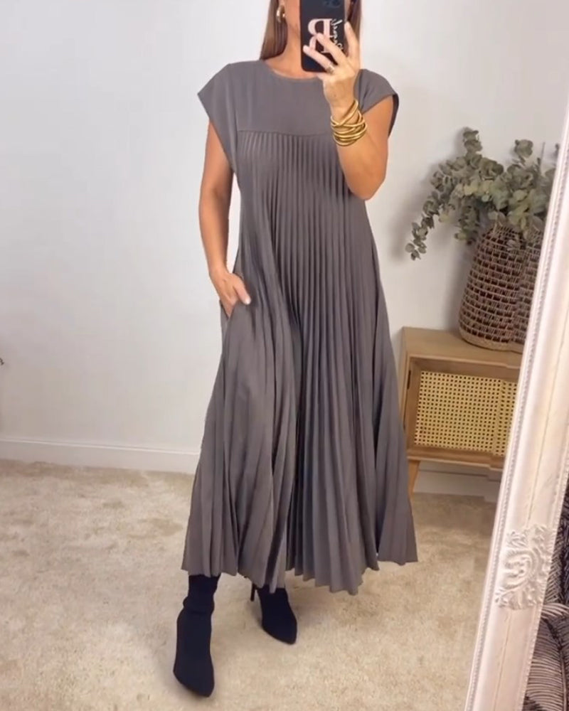 Robe plissée | Élégance fluide pour l'été