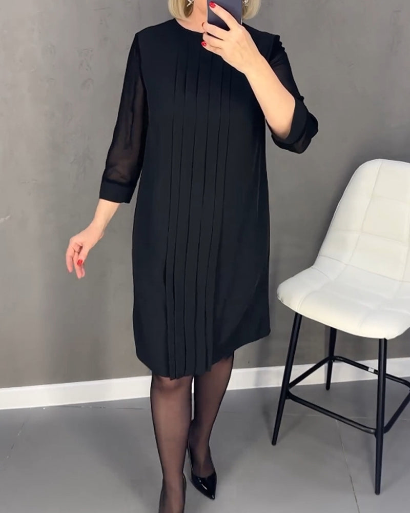 Robe plissée élégante | Chic et intemporelle