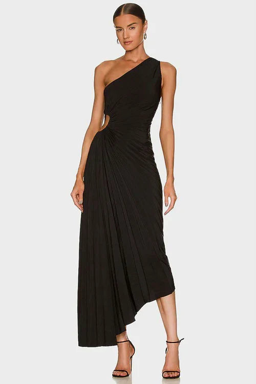 Robe longue asymétrique | Élégance estivale