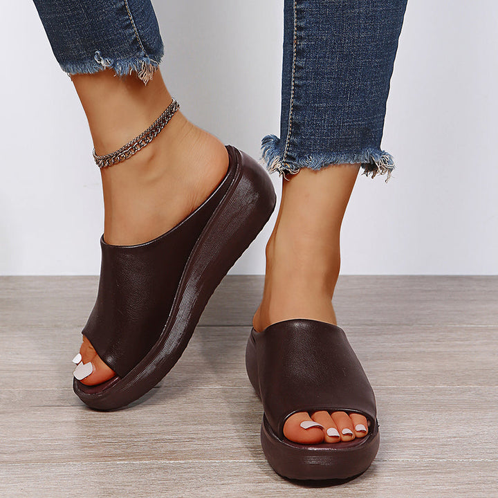 Mules compensées | Confort et style décontracté