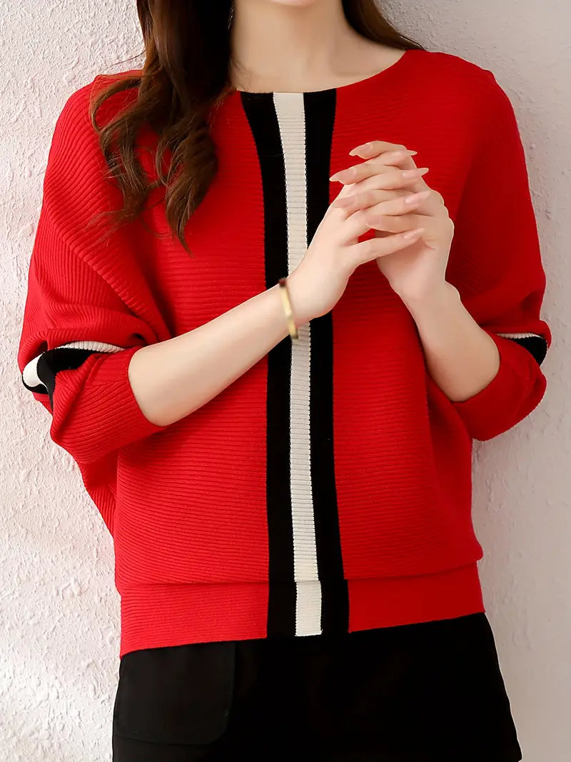Pull rayé chic | Style moderne au quotidien
