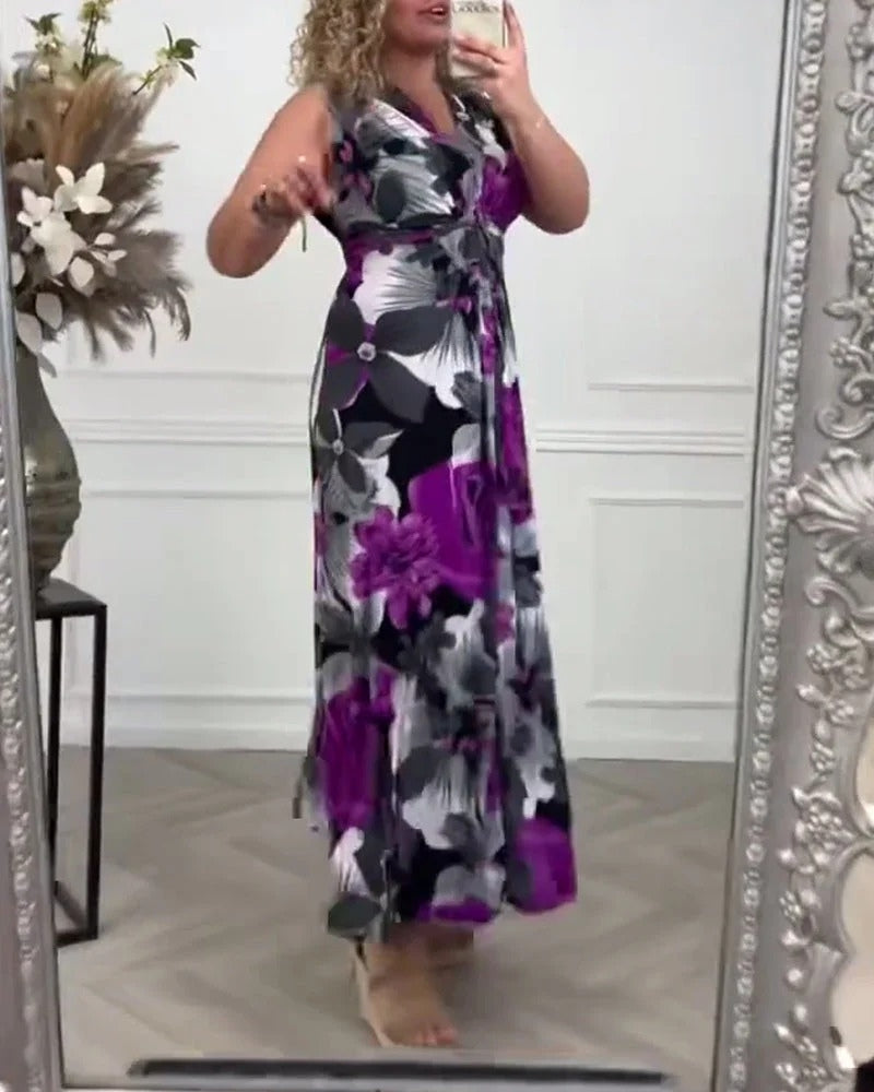Robe longue fleurie | Élégance légère pour les beaux jours