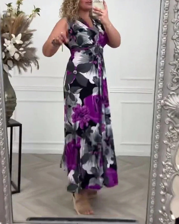 Robe longue fleurie | Élégance légère pour les beaux jours