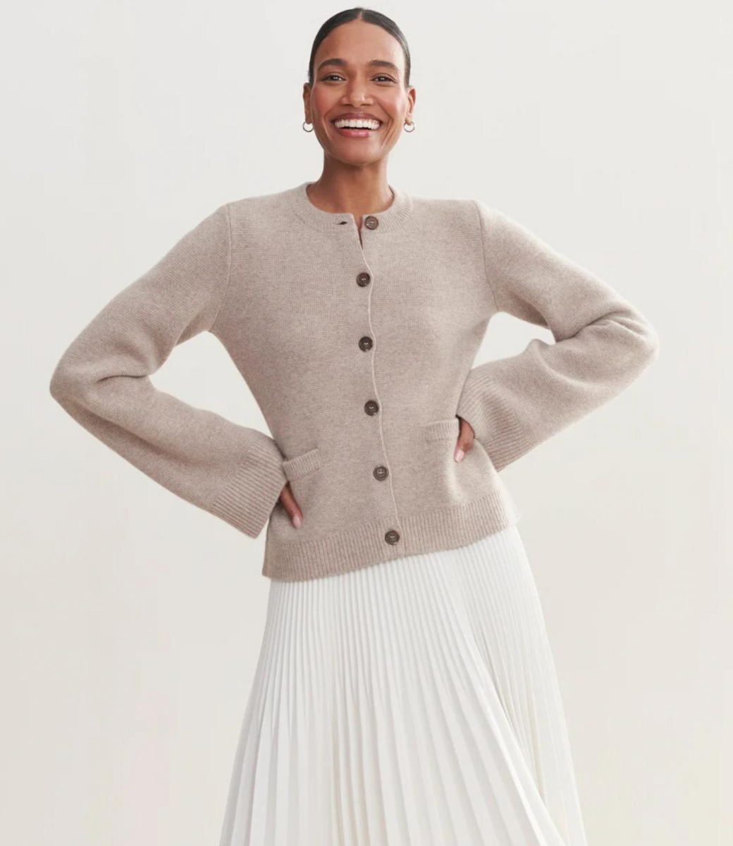 Gilet boutonné élégant | Douceur quotidienne