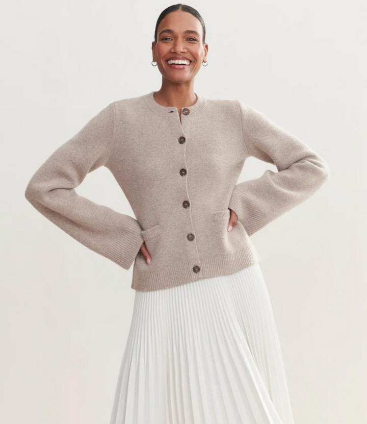 Gilet boutonné élégant | Douceur quotidienne