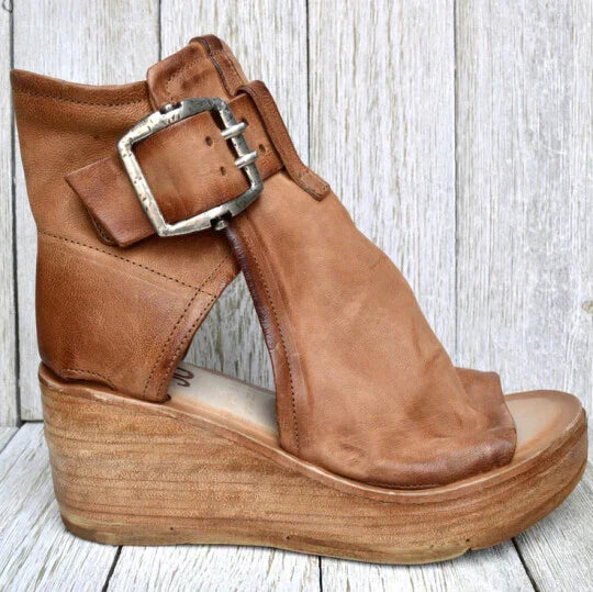Sandales compensées bohèmes | Style moderne et confort quotidien