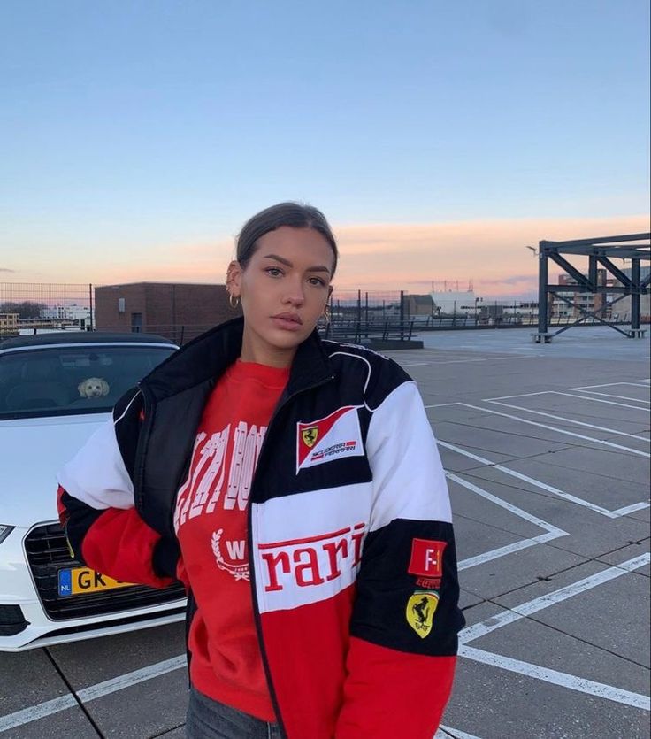 Veste de course Ferrari | Style sport iconique