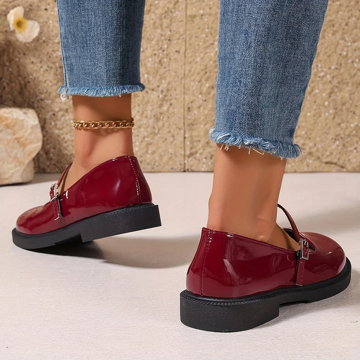 Ballerines vernies à bride | Confort chic au quotidien