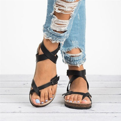 Sandales à brides croisées | Confort et style quotidien