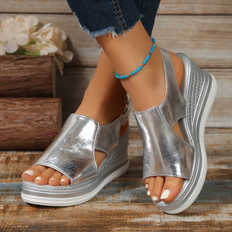 Sandales compensées | Confort chic pour l'été