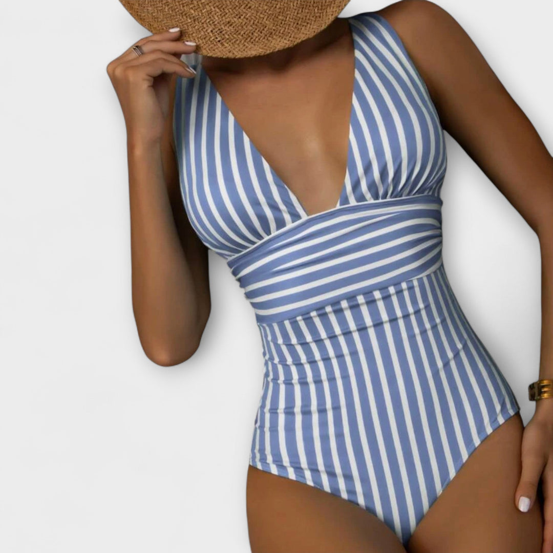 Maillot de bain rayé | Style plage intemporel