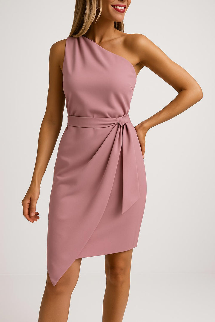 Robe une épaule | Élégance minimaliste