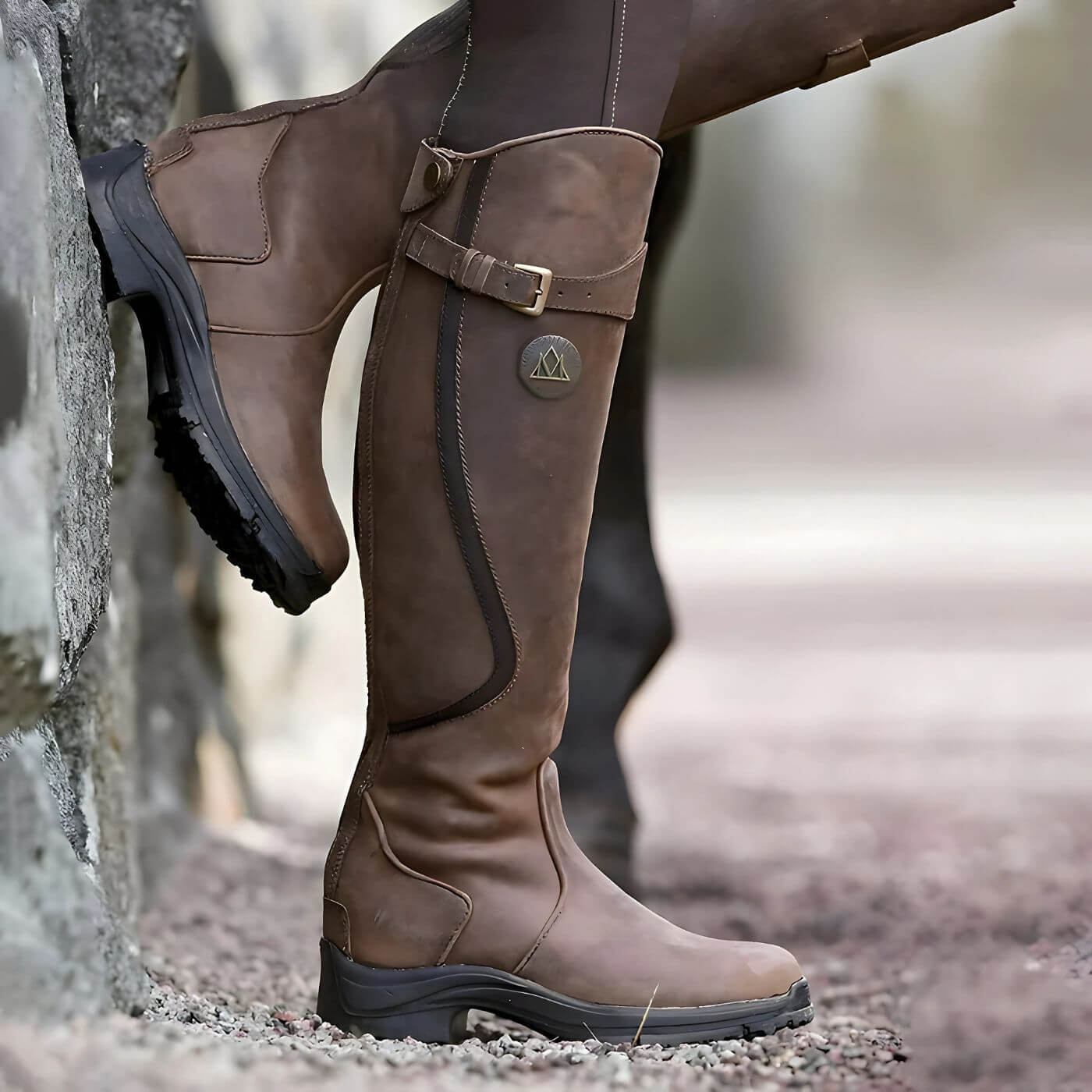 Bottes hautes Amalia | Confort imperméable et maintien optimal