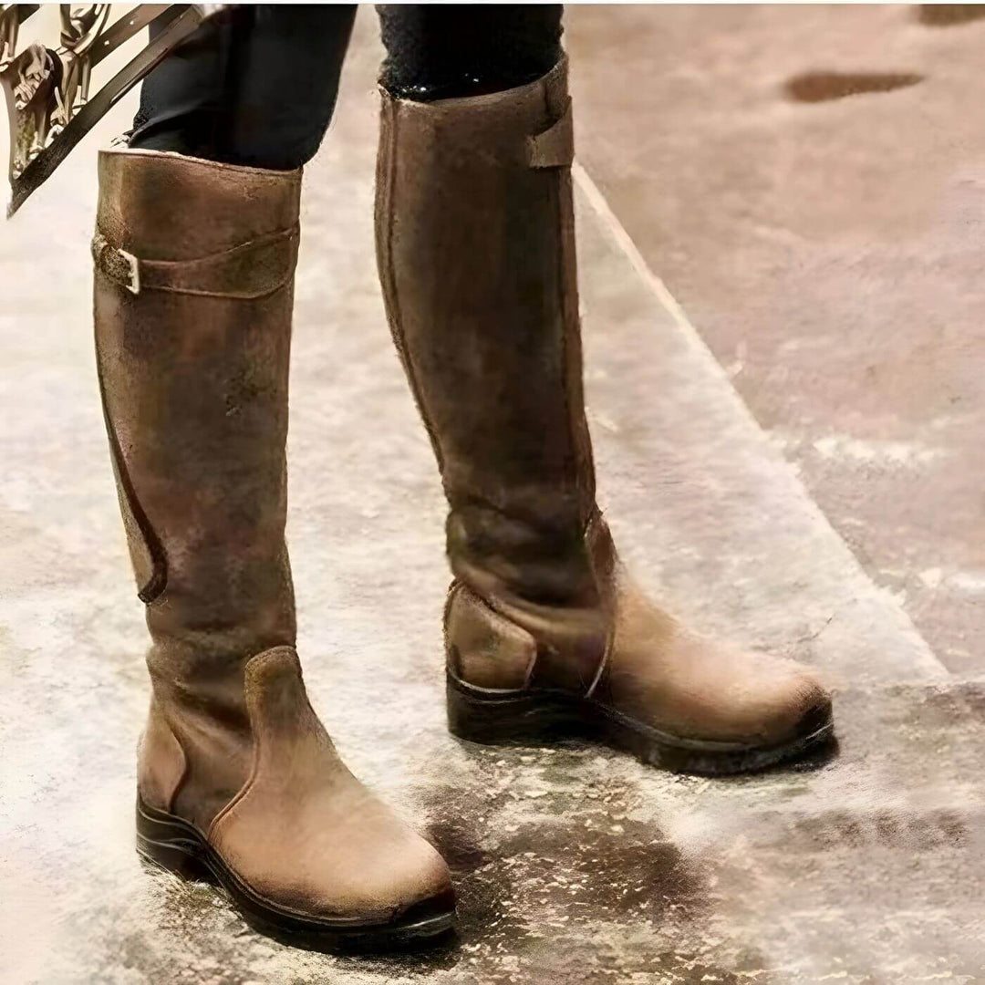 Bottes hautes Amalia | Confort imperméable et maintien optimal