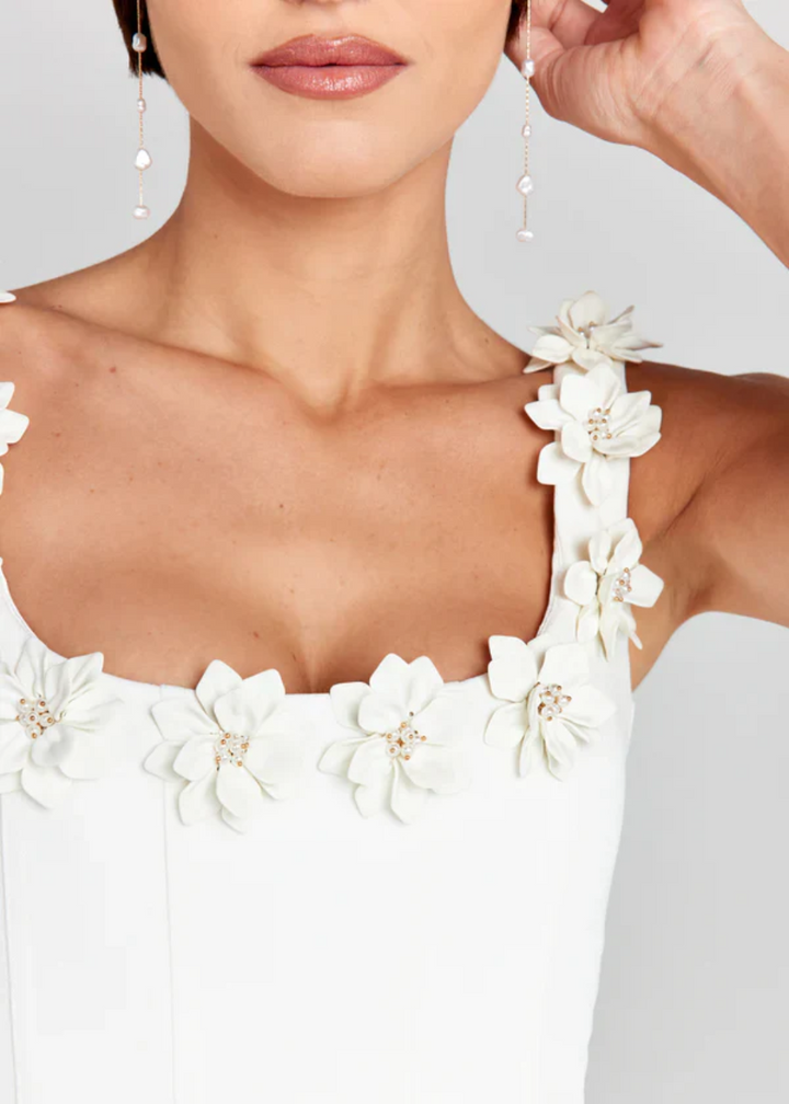 Robe mini élégante à fleurs | Idéale pour un look chic et raffiné
