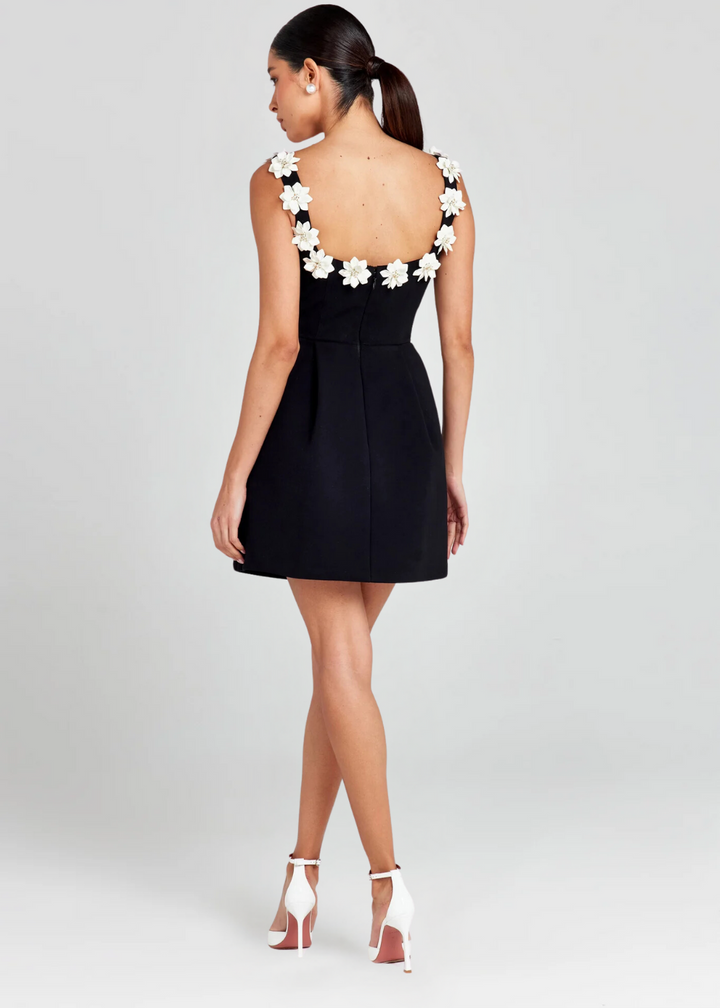 Robe mini élégante à fleurs | Idéale pour un look chic et raffiné