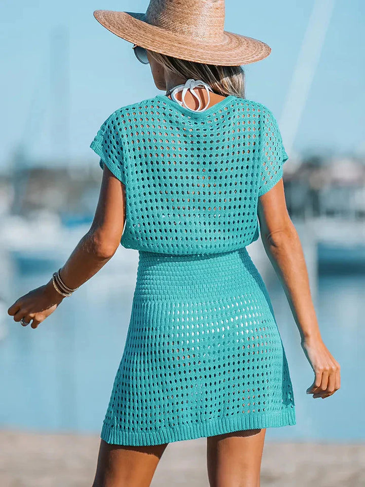 Robe de plage femme | Style léger et ajouré parfait pour l’été