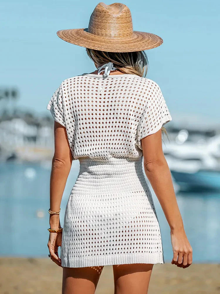 Robe de plage femme | Style léger et ajouré parfait pour l’été