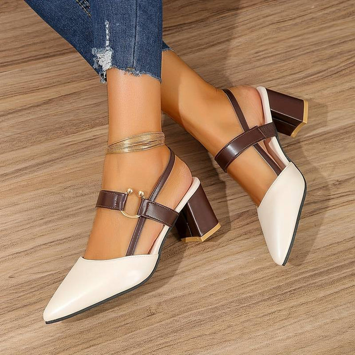 Chaussures à talons bloc | Élégance quotidienne