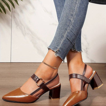 Chaussures à talons bloc | Élégance quotidienne