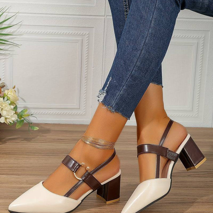 Chaussures à talons bloc | Élégance quotidienne