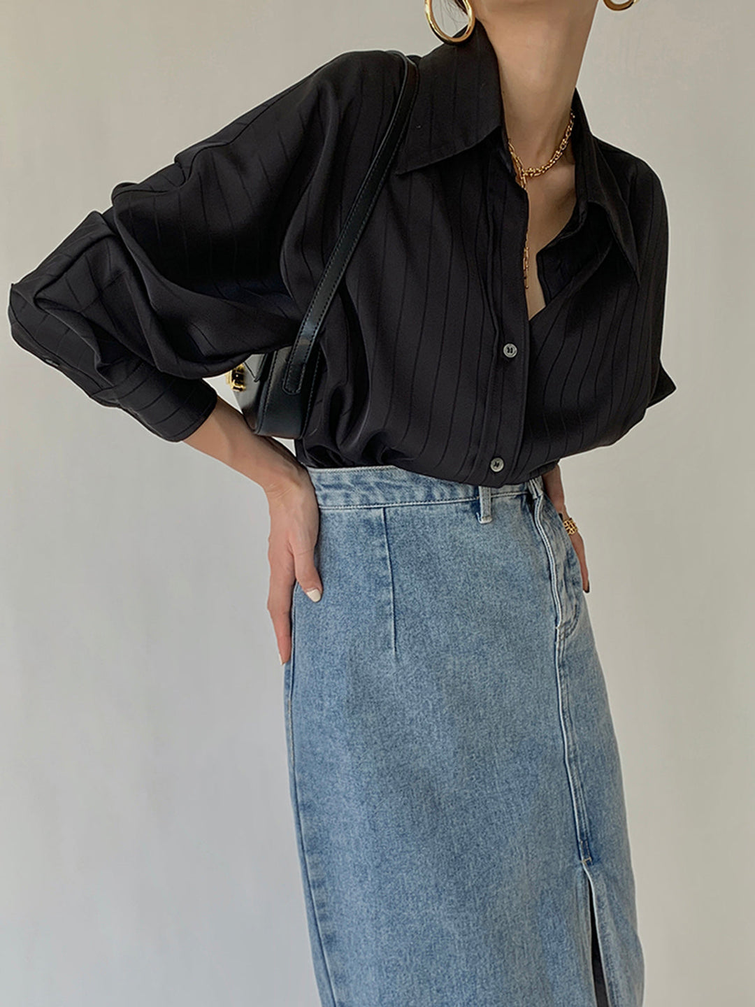 Chemise ample à boutons | Élégance au quotidien