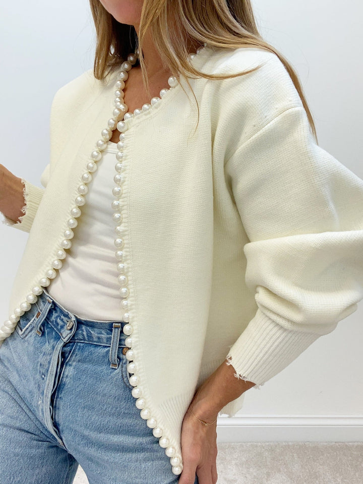 Gilet à perles élégant | Parfait pour un look chic et décontracté