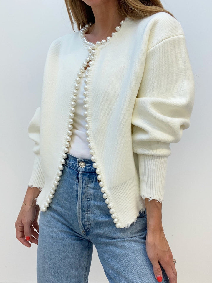 Gilet à perles élégant | Parfait pour un look chic et décontracté
