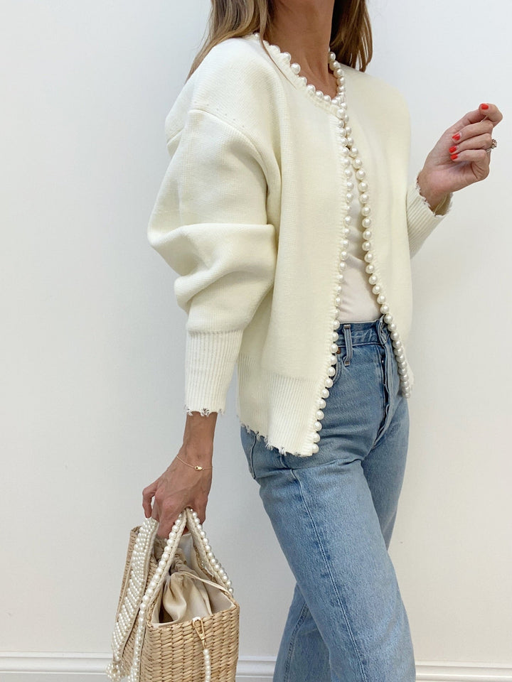 Gilet à perles élégant | Parfait pour un look chic et décontracté