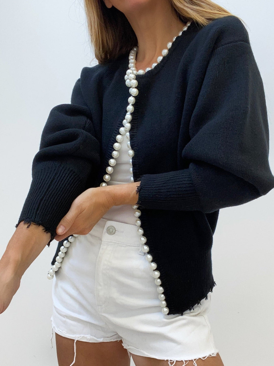 Gilet à perles élégant | Parfait pour un look chic et décontracté