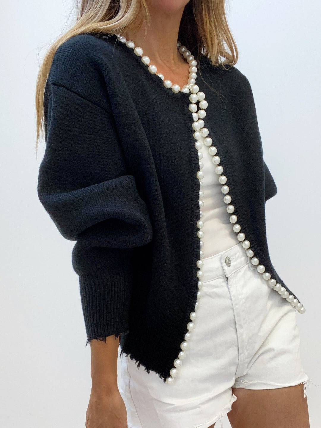 Gilet à perles élégant | Parfait pour un look chic et décontracté