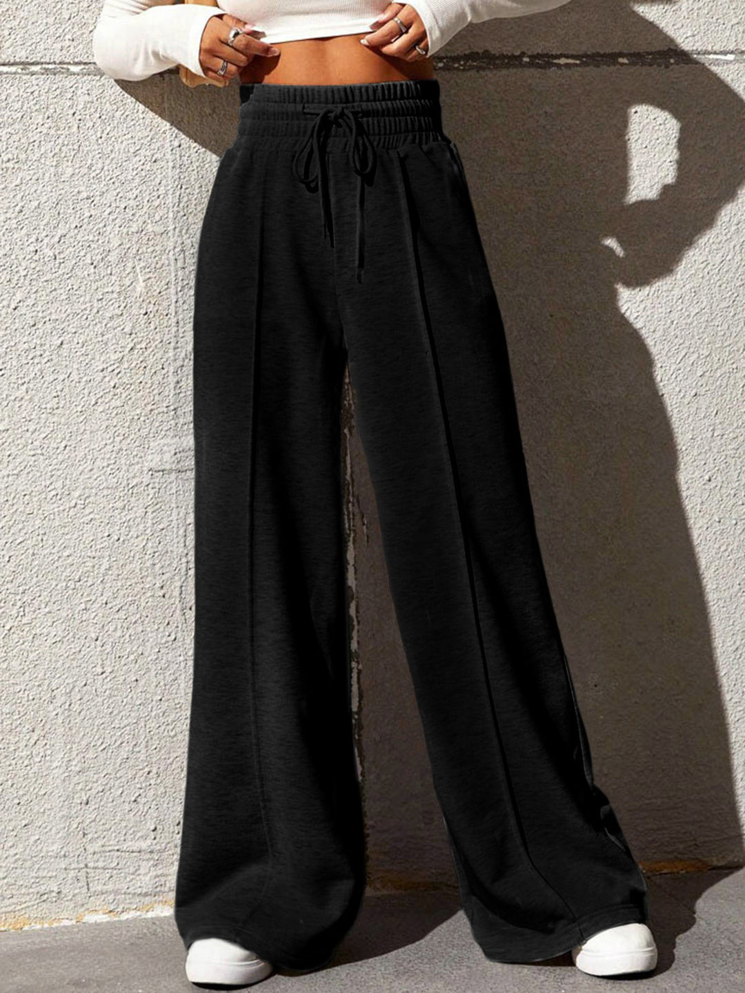 Pantalon jogging large | Confort décontracté