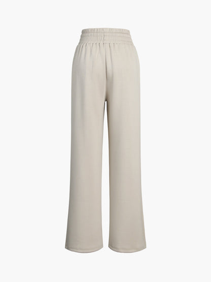 Pantalon jogging large | Confort décontracté