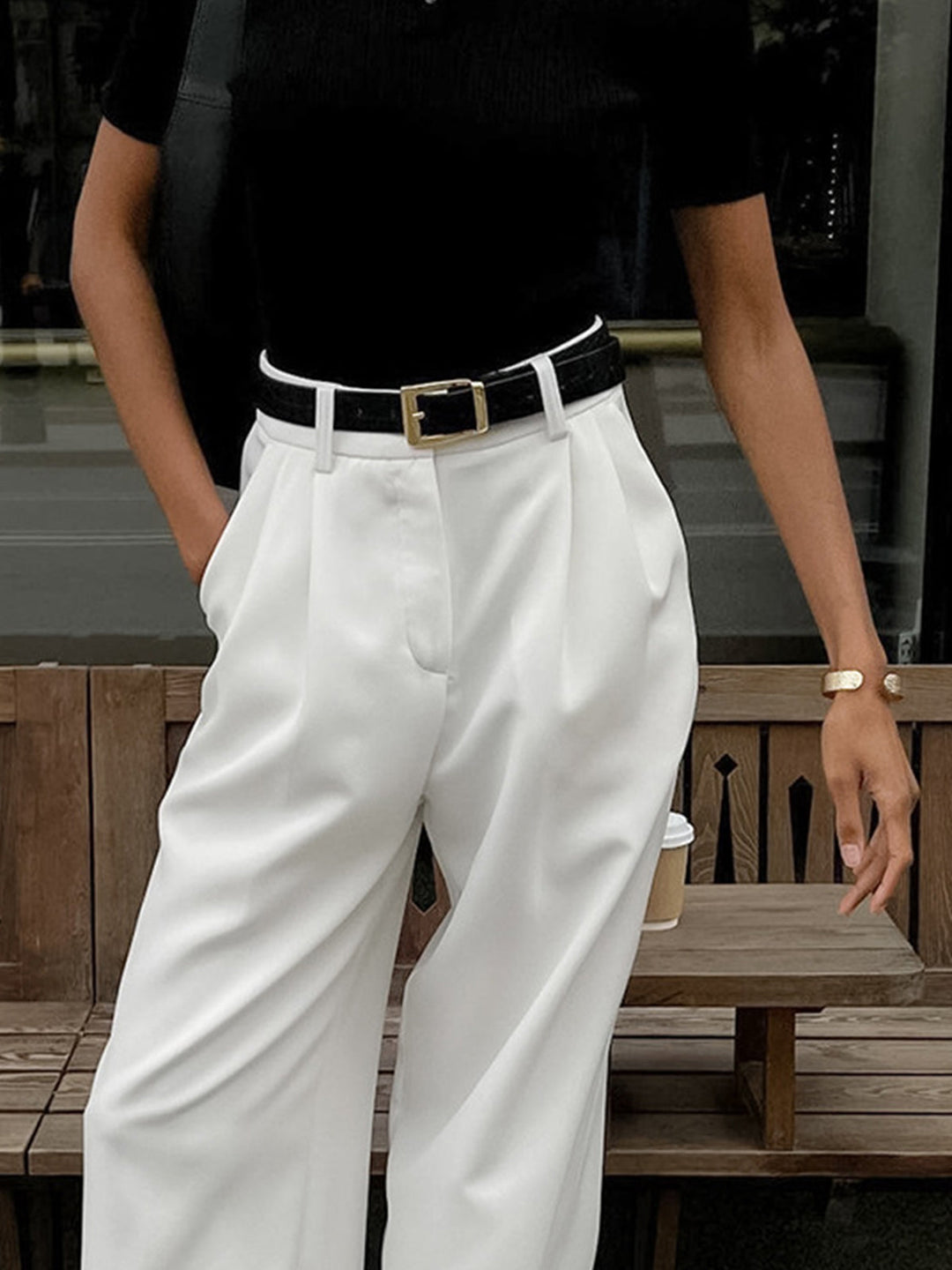 Pantalon large élégant | Parfait pour le bureau