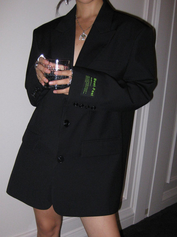 Blazer oversize | Élégance structurée intemporelle