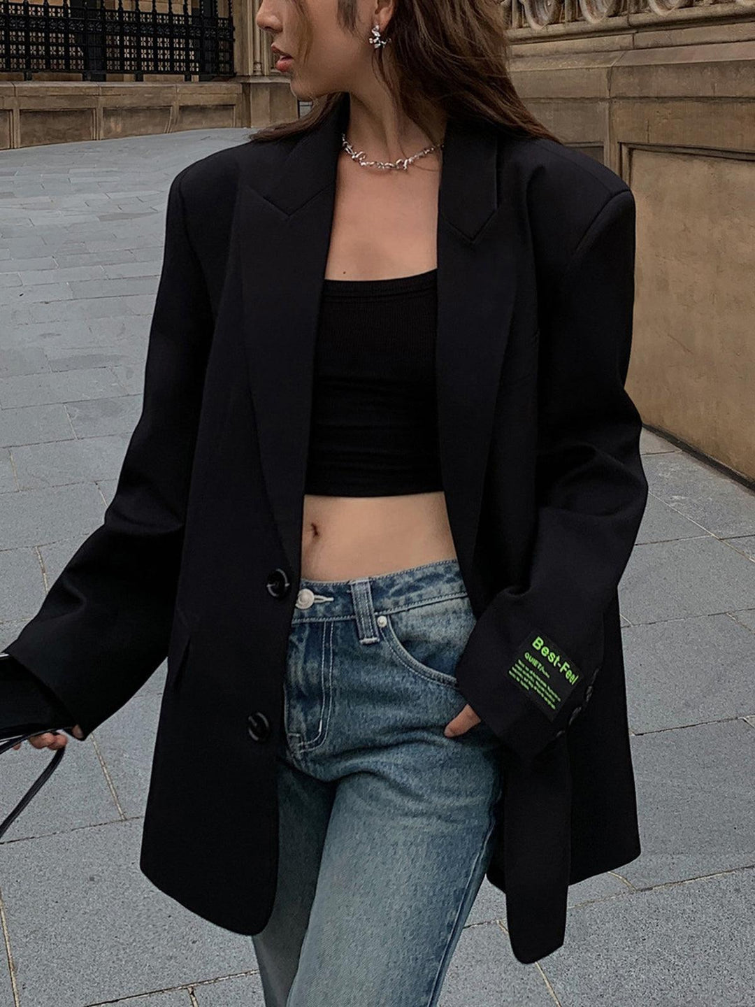 Blazer oversize | Élégance structurée intemporelle