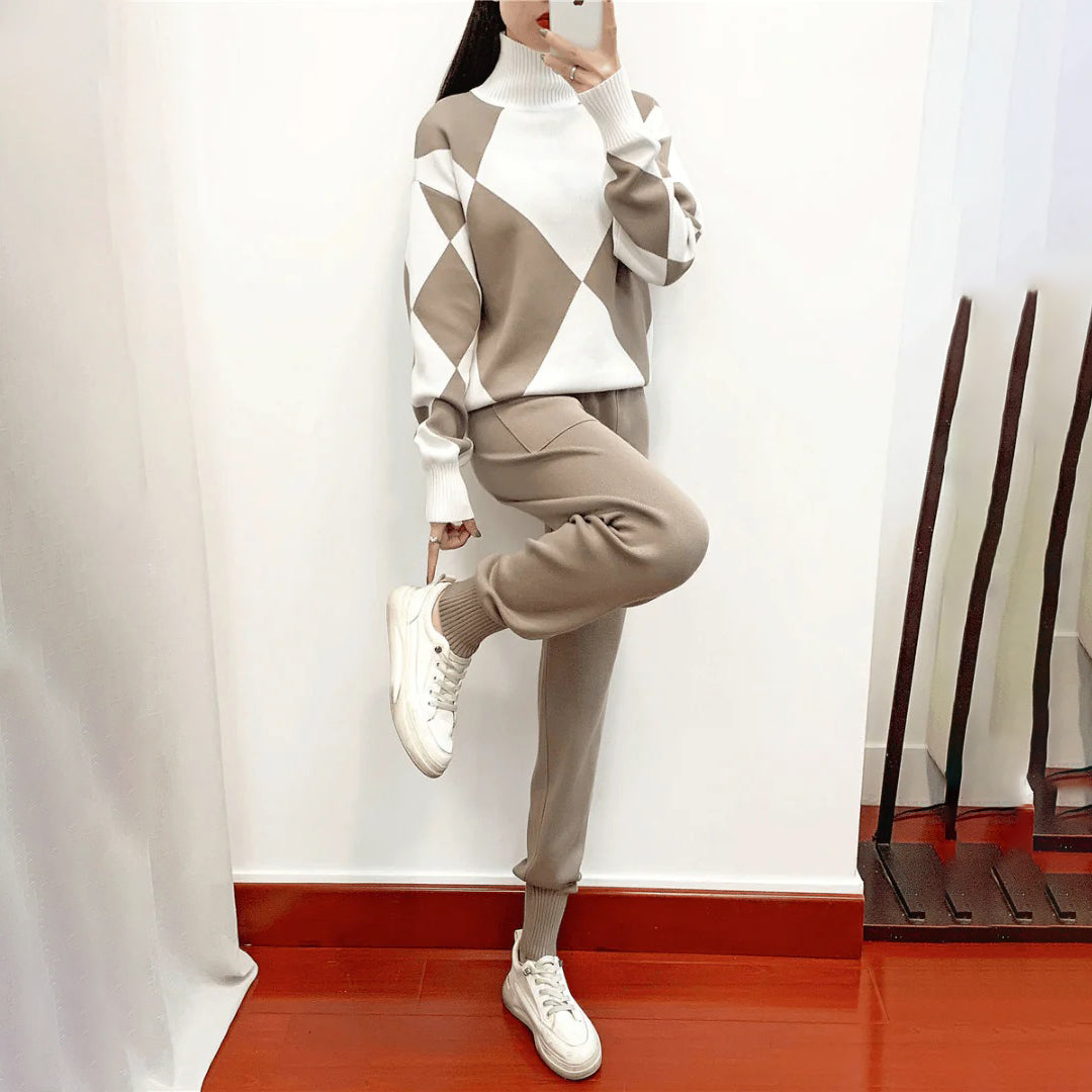 Ensemble pull et pantalon femme | Confort stylé pour l’automne