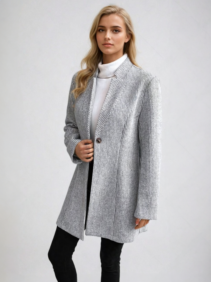 Blazer Long Élégant | Idéal au bureau ou en ville