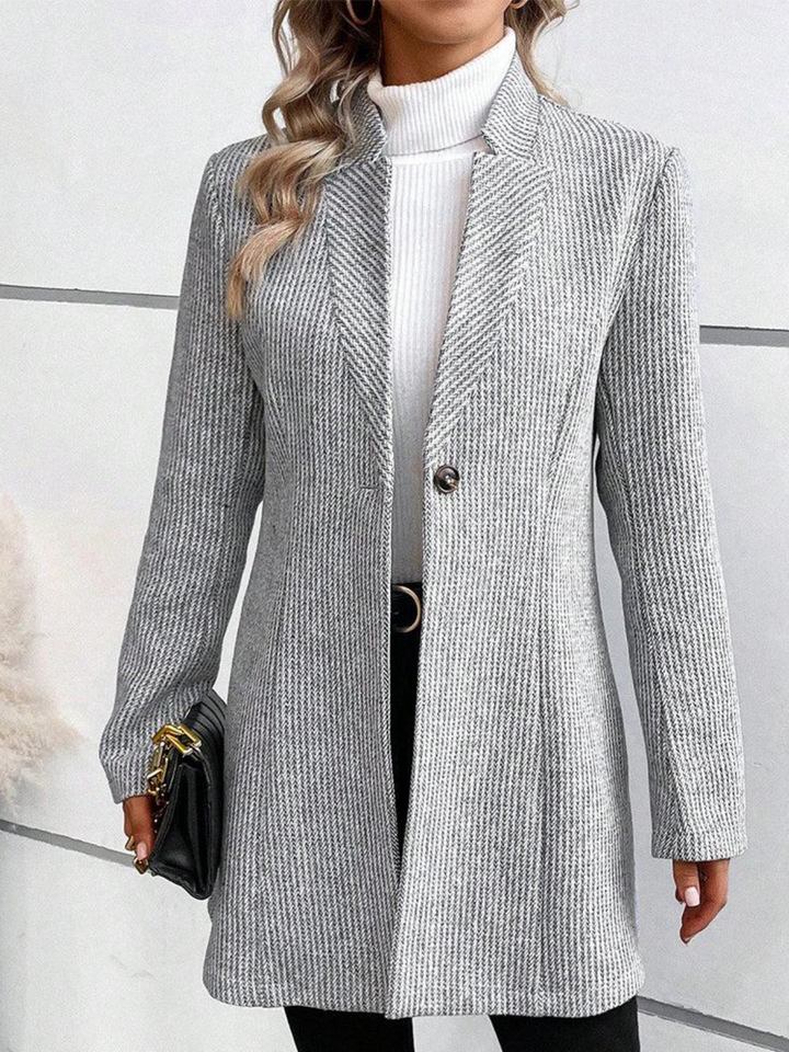 Blazer Long Élégant | Idéal au bureau ou en ville