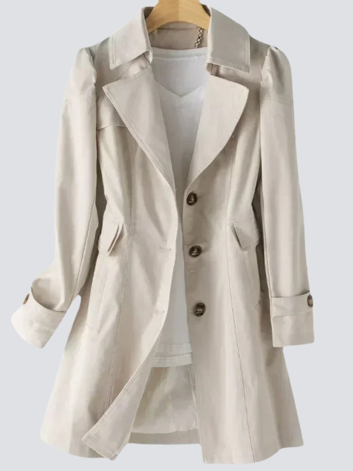 Trench-coat élégant | Parfait pour la mi-saison