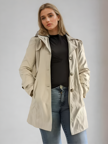 Trench-coat élégant | Parfait pour la mi-saison