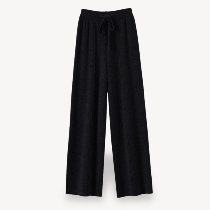 Pantalon Large Taille Haute | Confort Élégant