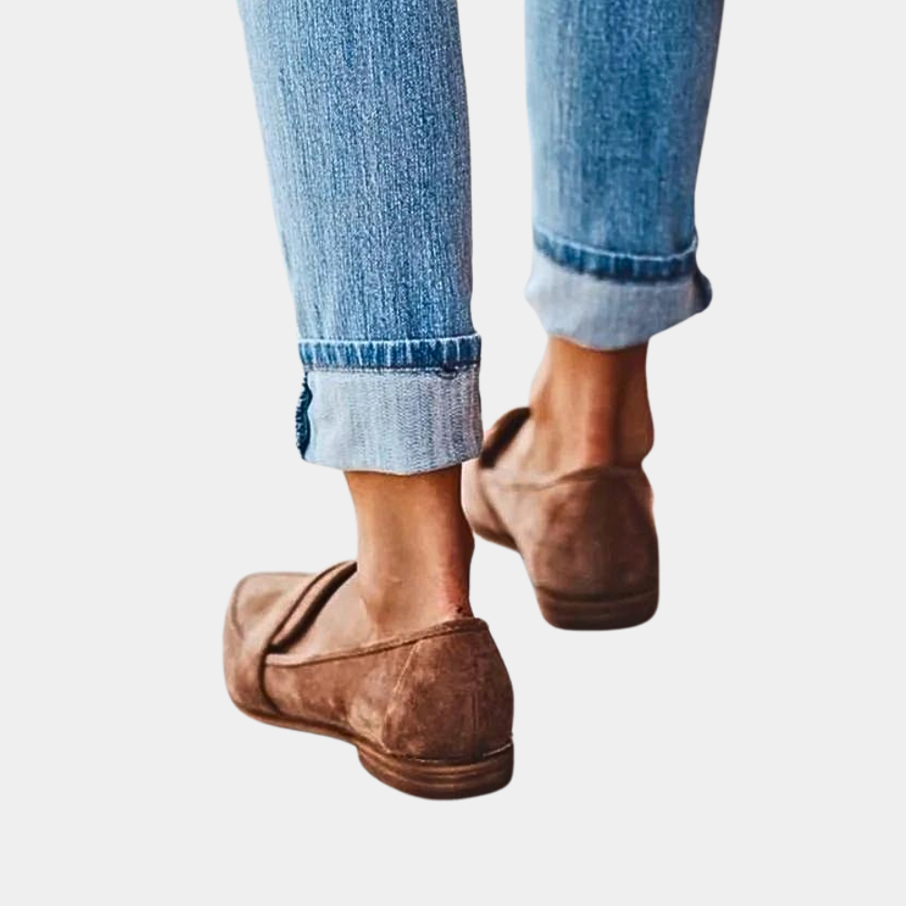 Mocassins en suédine pour femme | Élégance au quotidien
