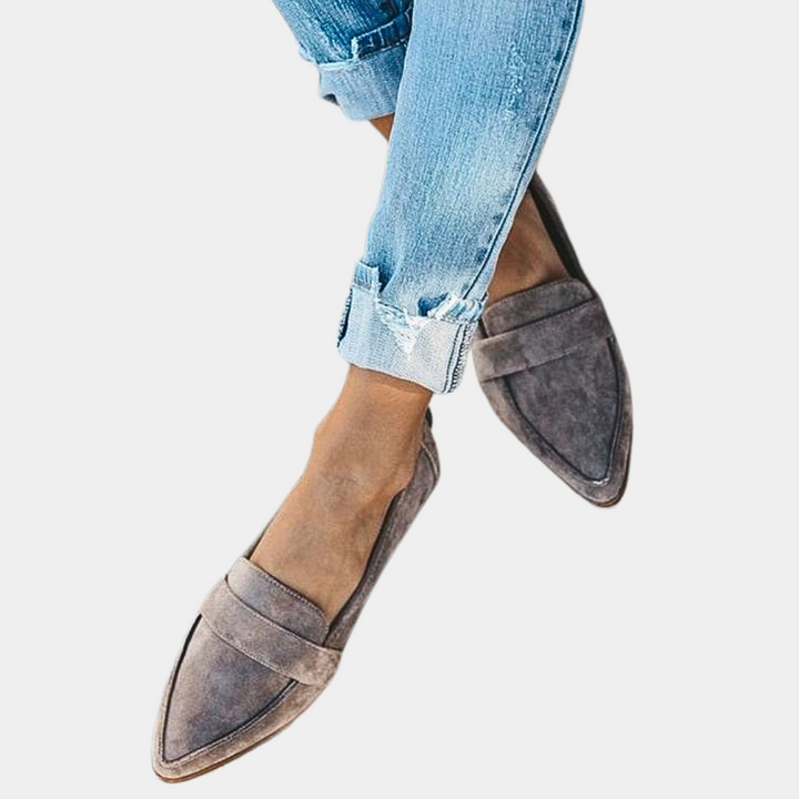Mocassins en suédine pour femme | Élégance au quotidien