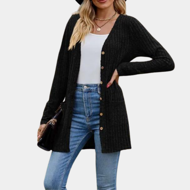 Cardigan long | Élégance décontractée