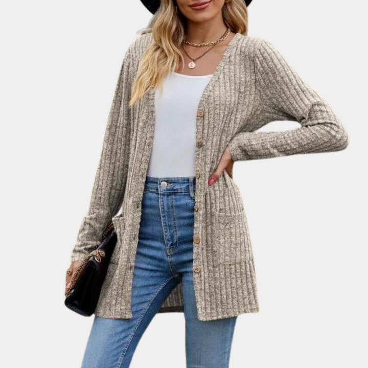 Cardigan long | Élégance décontractée