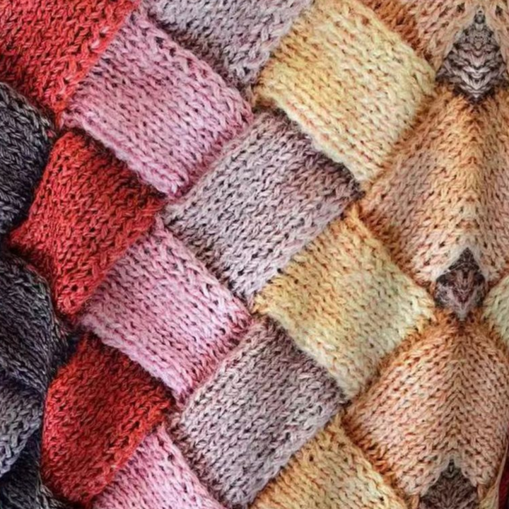 Pull à motif carreaux | Chaleur hivernale stylée